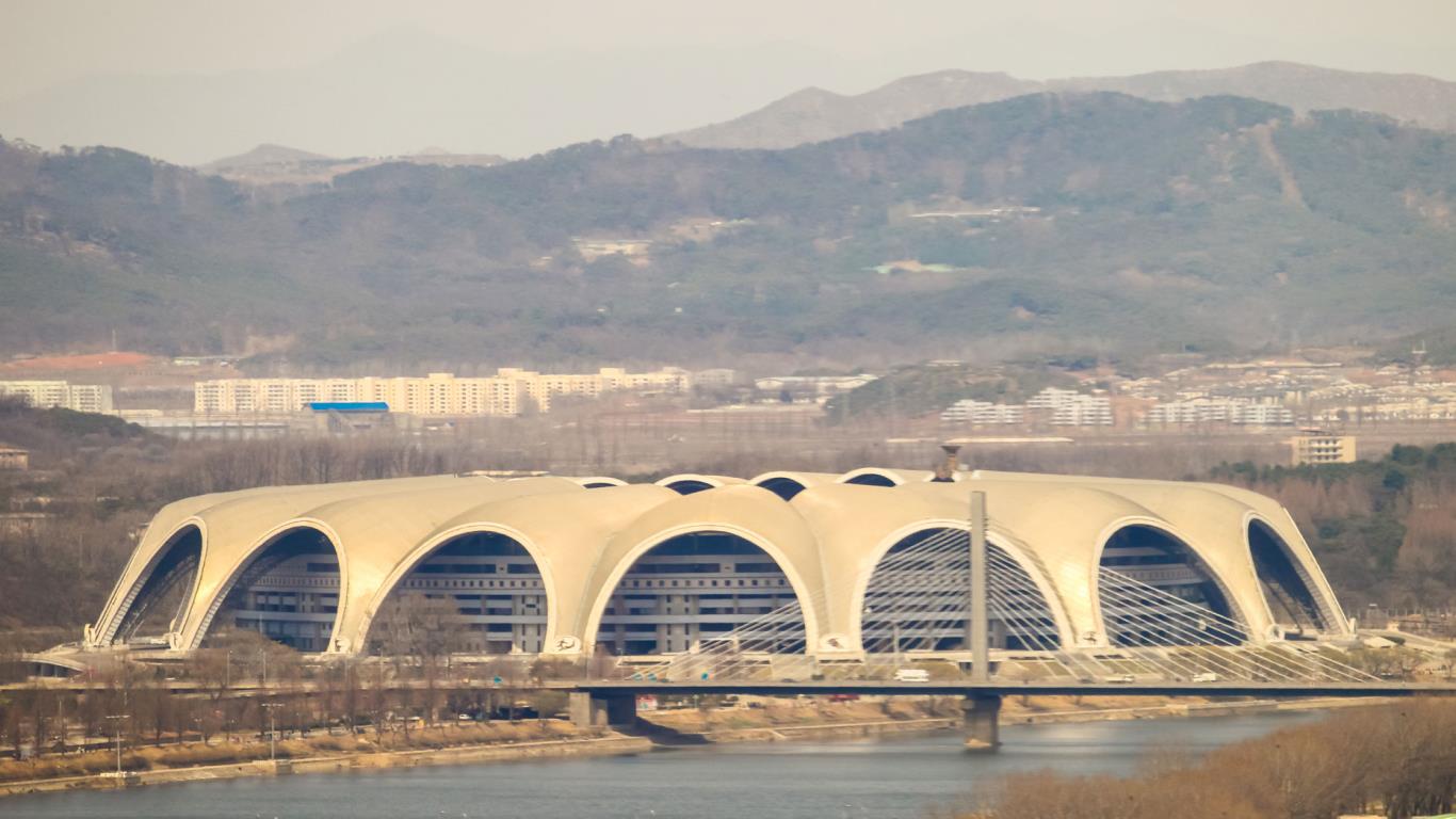 Pyongyang boasts the world's largest stadium