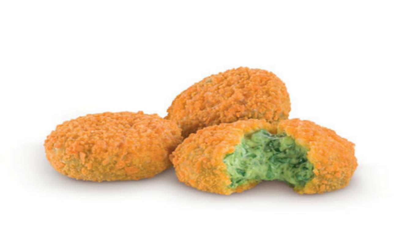 Spinach and Parmesan nuggets – McDonald’s, Italy