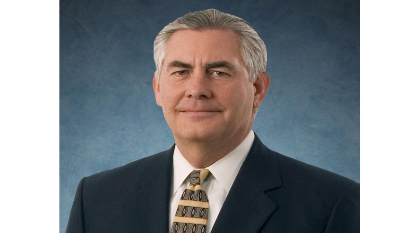 Rex Tillerson, ExxonMobil: 18% pay cut