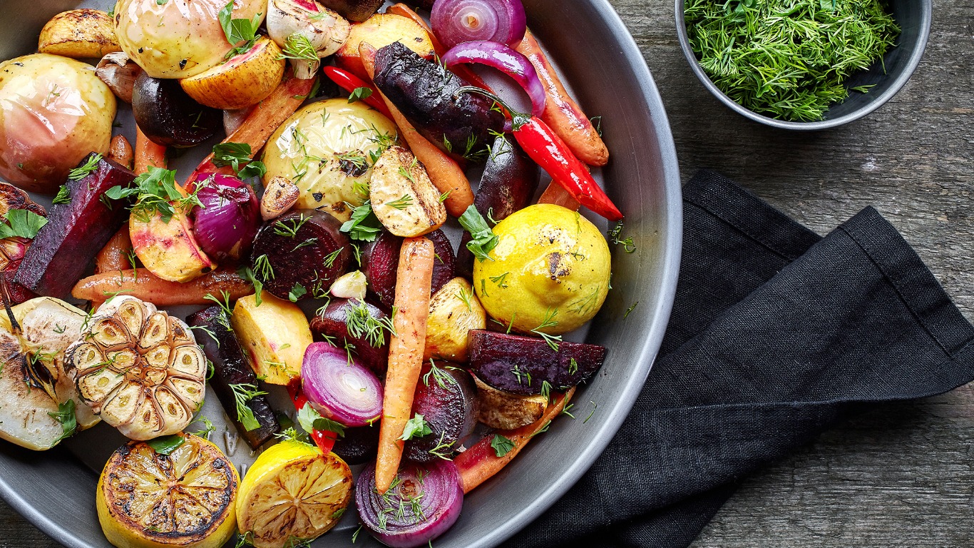 Seasonal January dishes