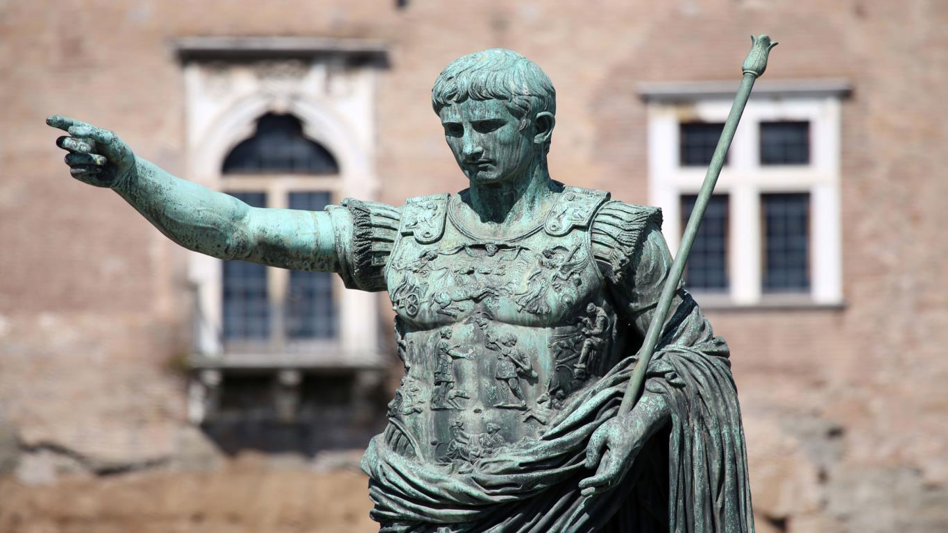 Augustus Caesar – peak net worth: $4.63 trillion (£3.3tn)