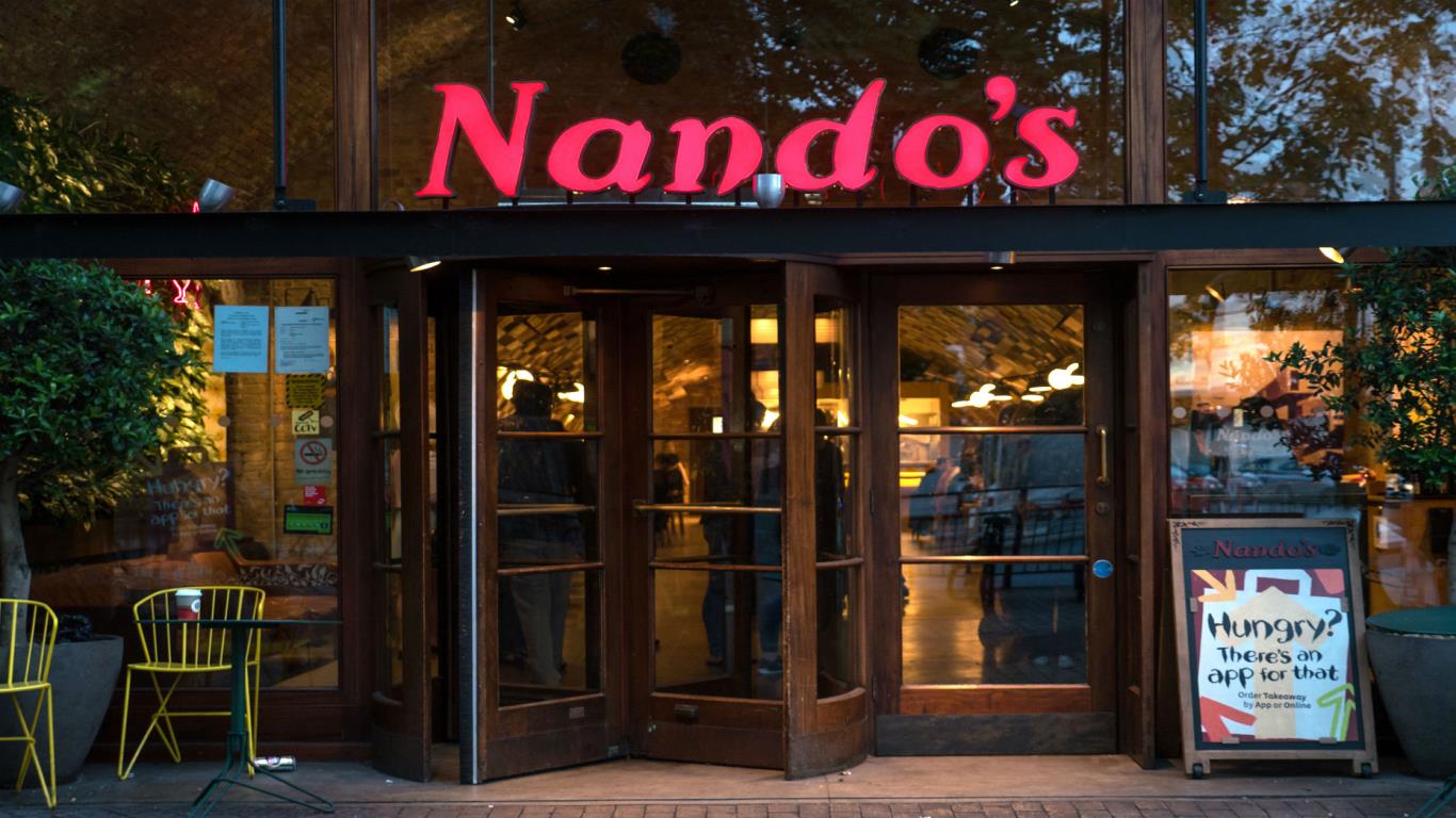 Nando’s High Five card