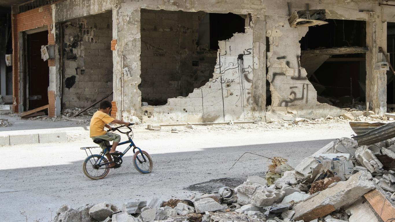 7th least happy: Syria