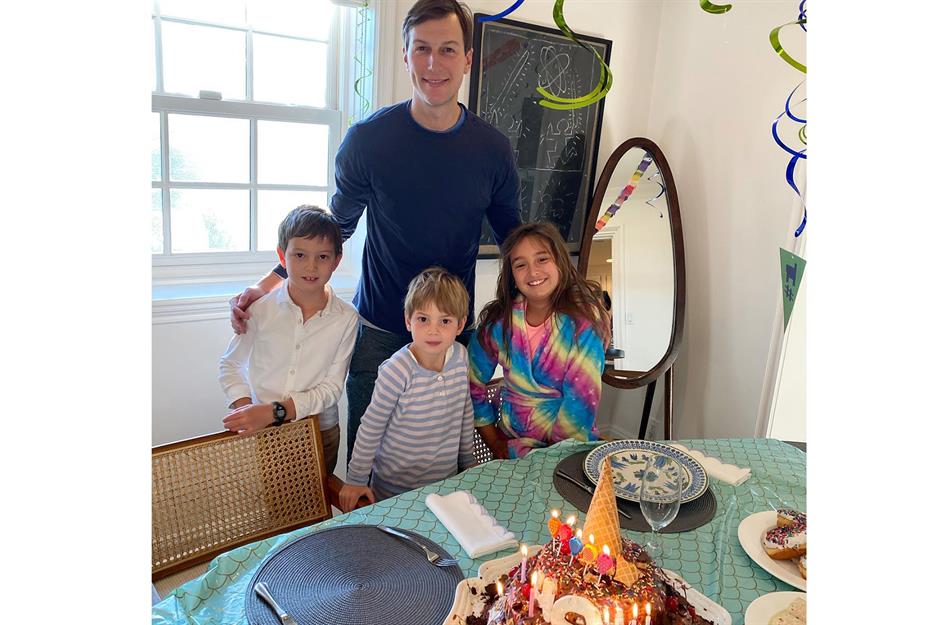 The presidential years: the Kushners celebrating Jared's birthday