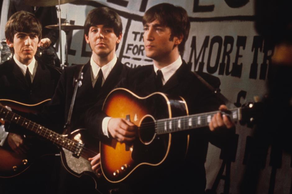 7. John Lennon’s 1962 Gibson J-160E: $2.41 million ($3.3m/£2.5m today)