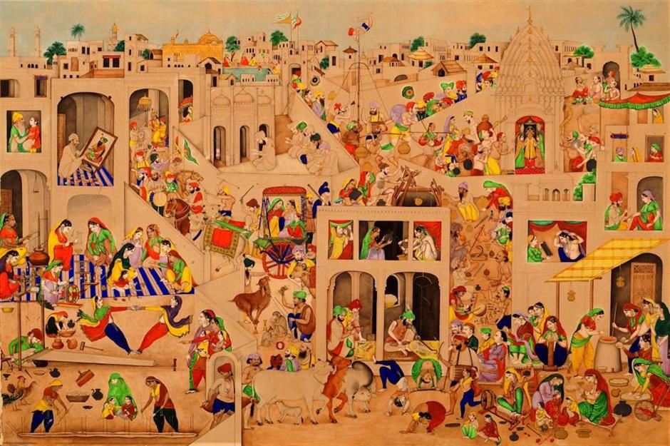The Baba Bishan Singh painting