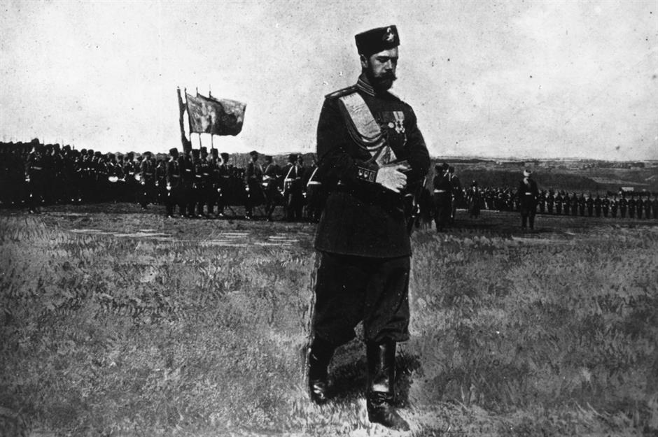 The downfall of Nicholas II