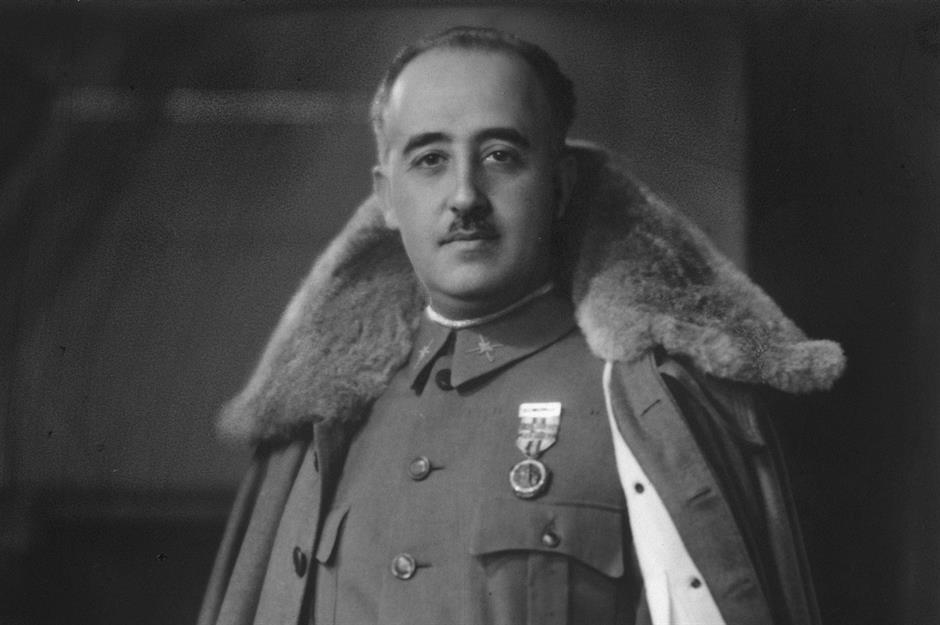Francisco Francos Herrenhaus in Galicien, Spanien
