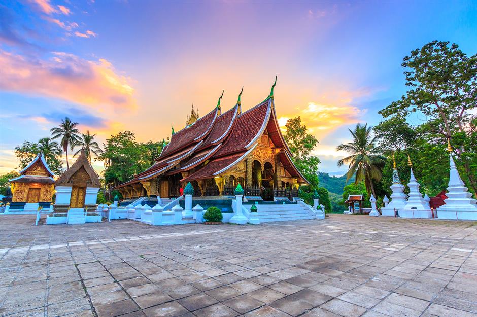 Luang Prabang, Laos (2,660 hours of sunshine)