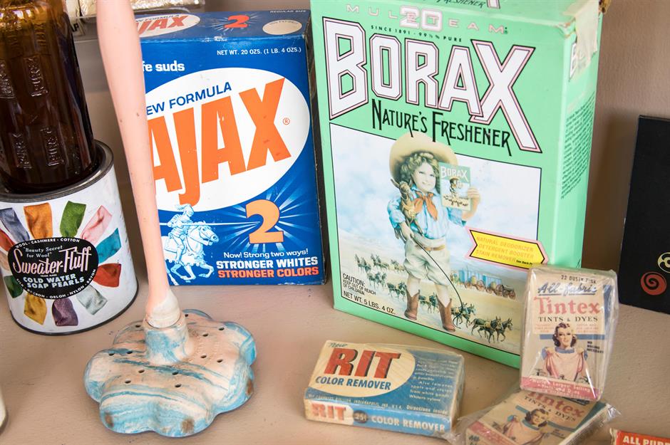 Retro cleaning products of yesteryear