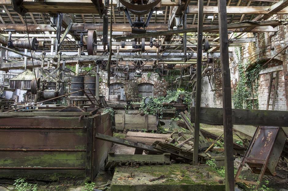 A haunting textile mill left to rust and rot, UK