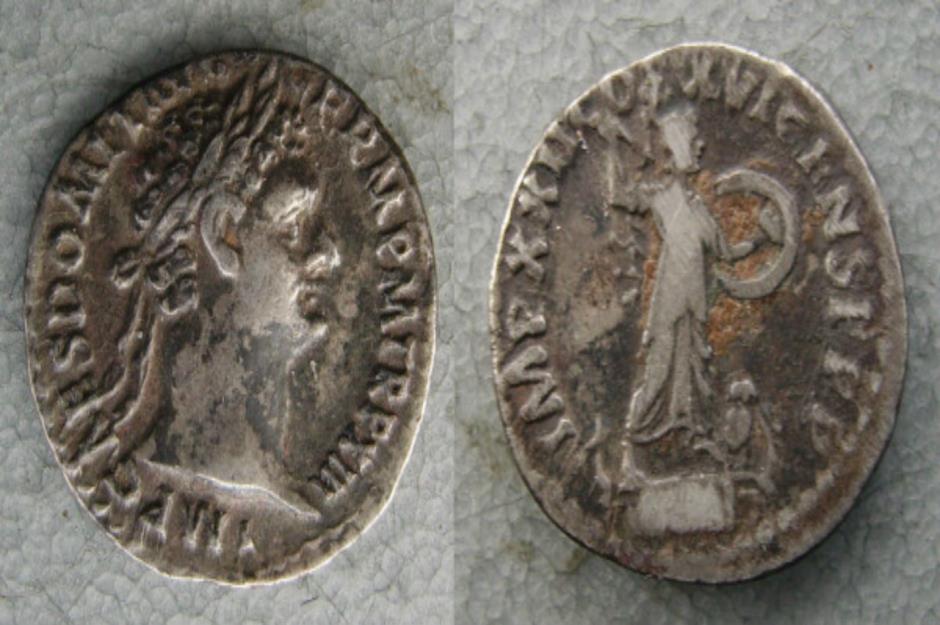 Domitian Silver Coin - worth £150