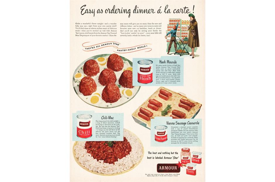 1950s: Armour Star Corned Beef Hash