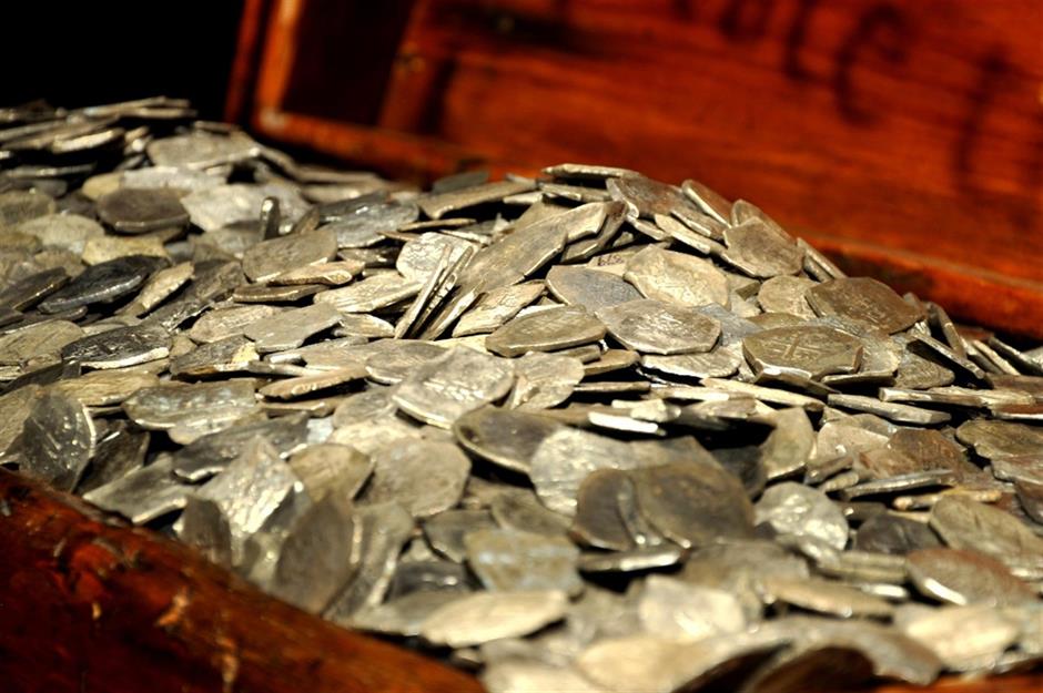 Sunken treasures dredged from the deep
