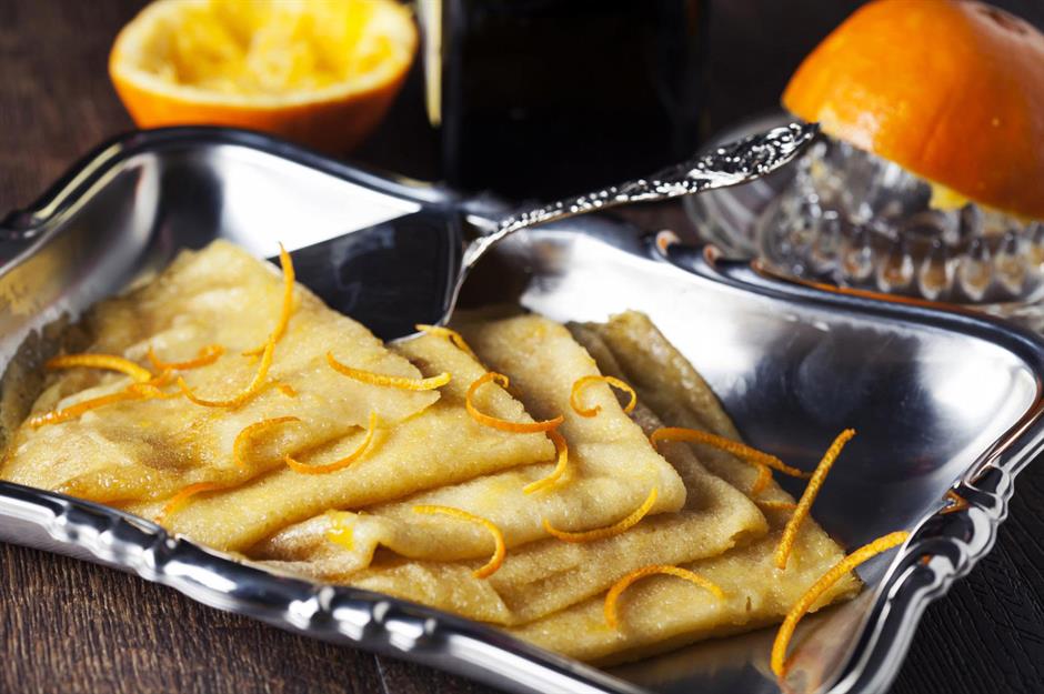 1960s: crêpes suzette