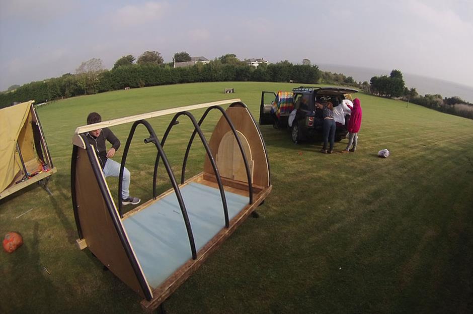 Glamping pod – from $2,660 (£2.2k)