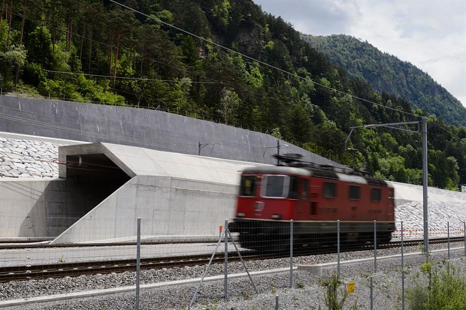 Gotthard Base Tunnel, Switzerland