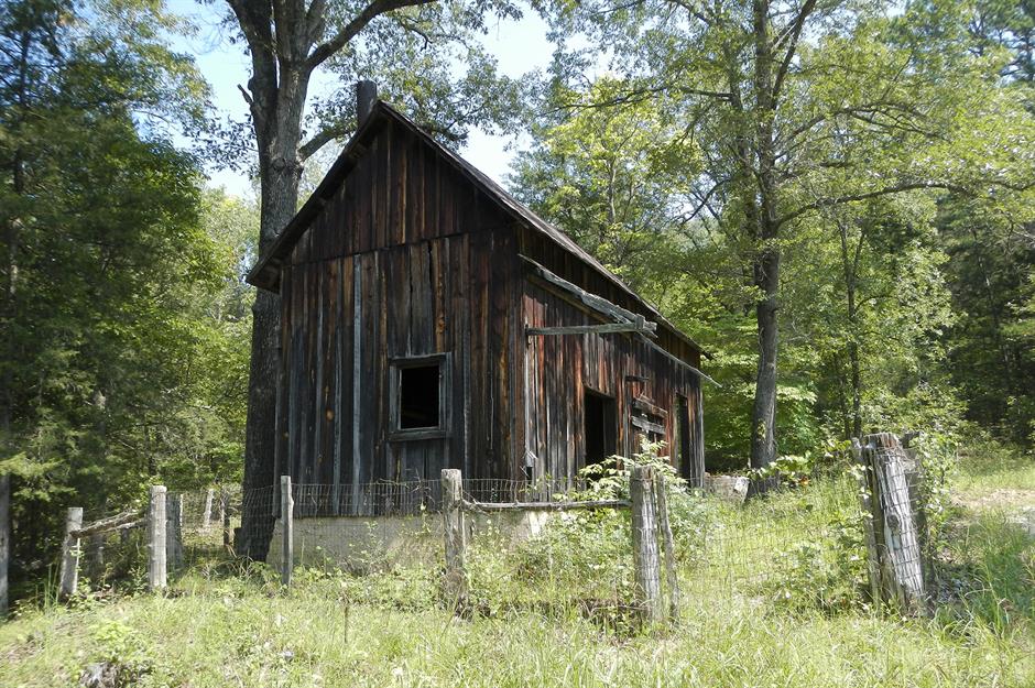 Arkansas: Rush ghost town, near Yellville