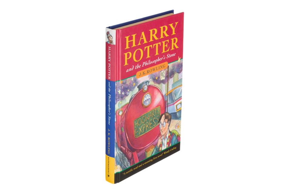 1997 – Harry Potter and the Philosopher’s Stone by JK Rowling First Edition: $81,250 (£60k)