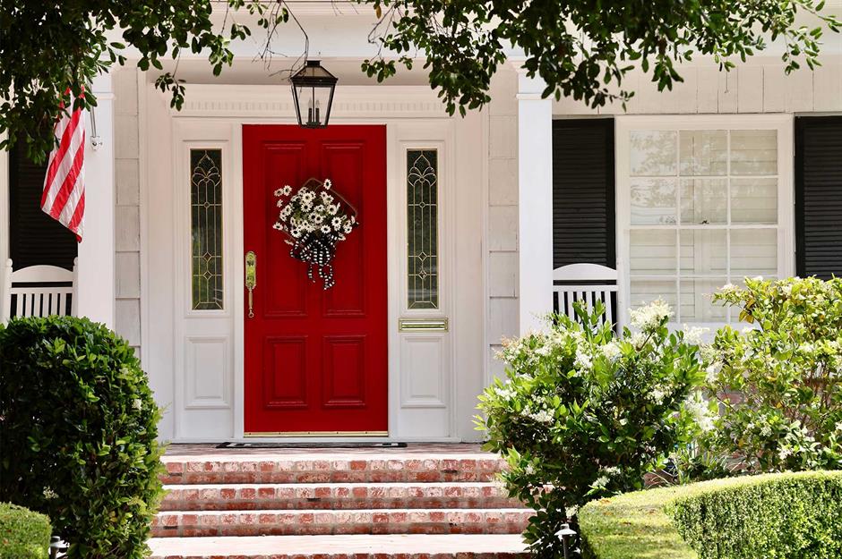 Paint or replace the front door