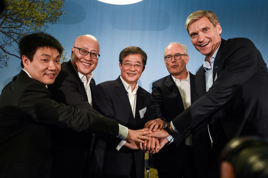 ChemChina and China Reform Holdings bought Swiss agrochemicals and seed company Syngenta: $43 billion (£34.5bn)