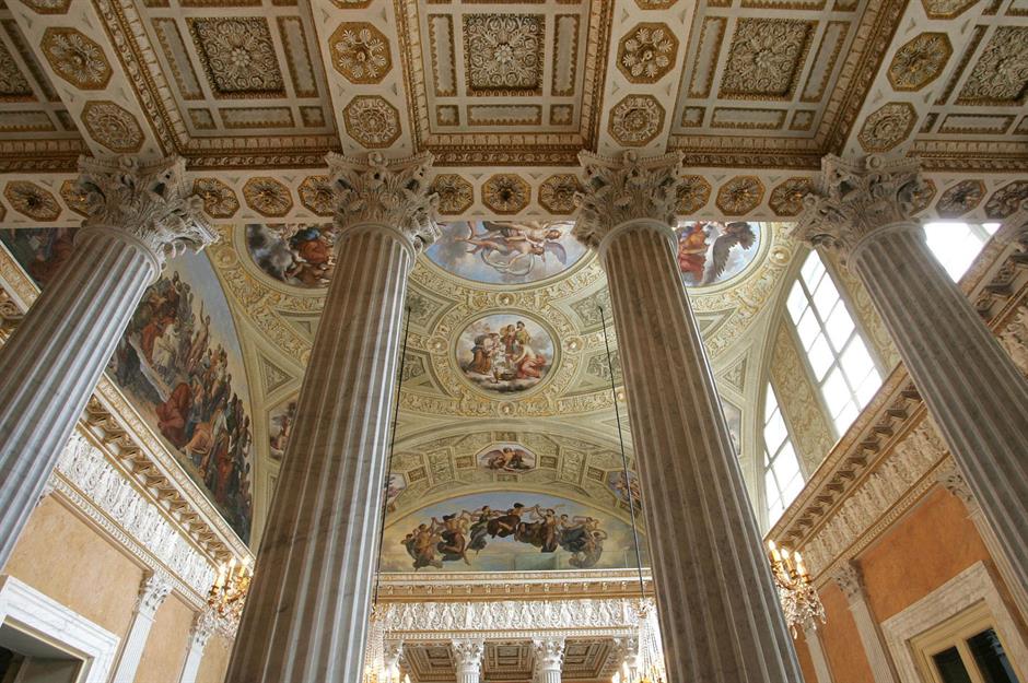 Benito Mussolinis Villa, Rom, Italien