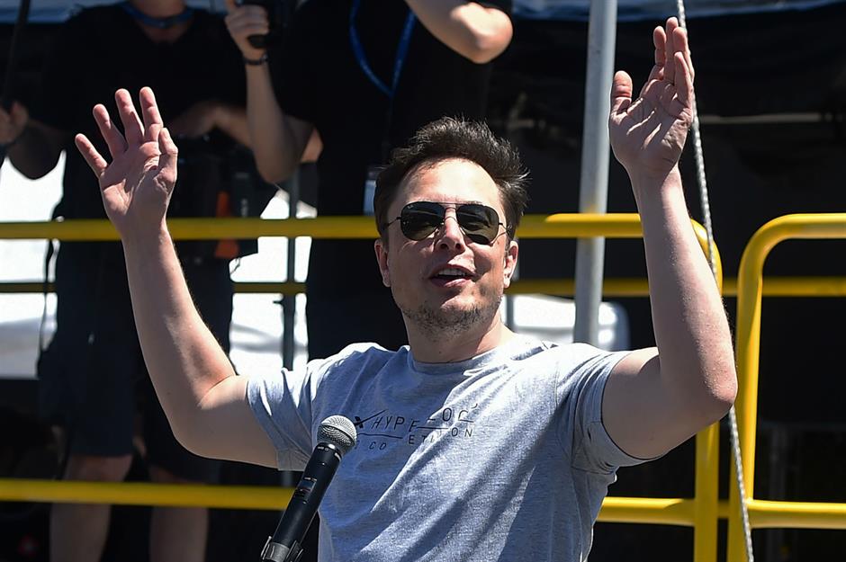 Elon Musk (up 20%)