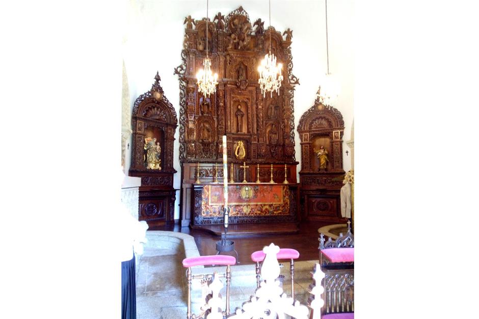 Francisco Francos Herrenhaus in Galicien, Spanien
