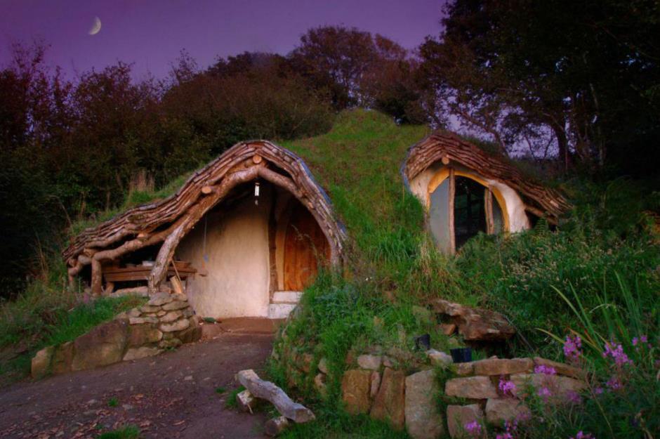 Low-impact woodland home, Wales, UK