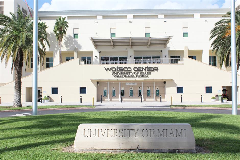22) University of Miami, USA: 1,700