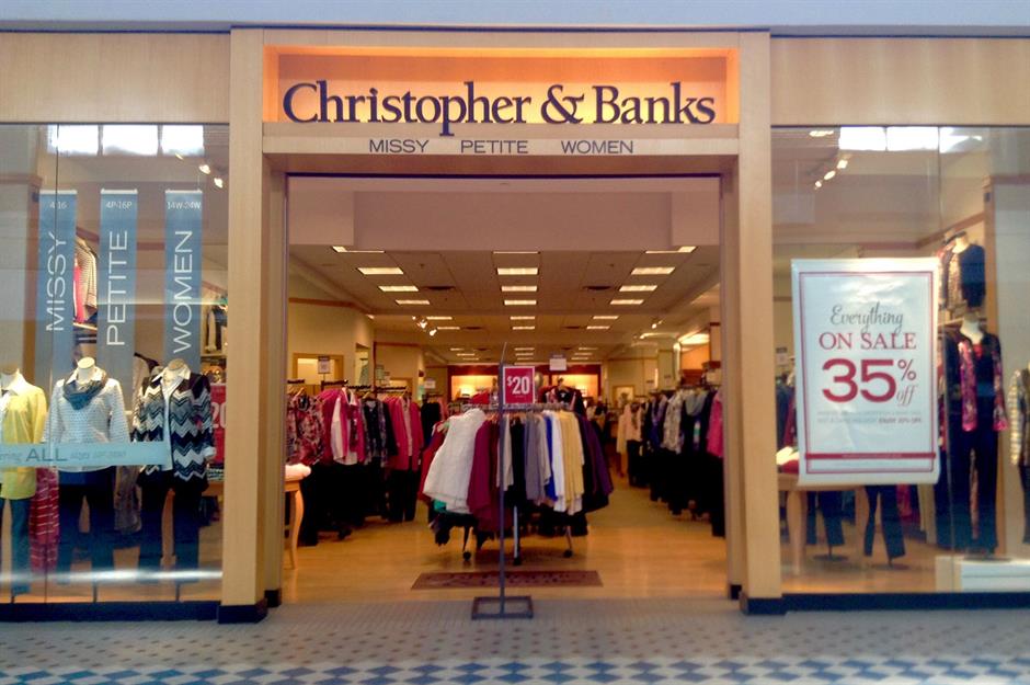 Christopher & Banks, current US locations: 5