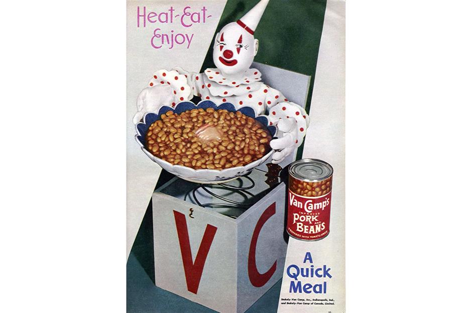 1950s: Van Camp's Pork and Beans