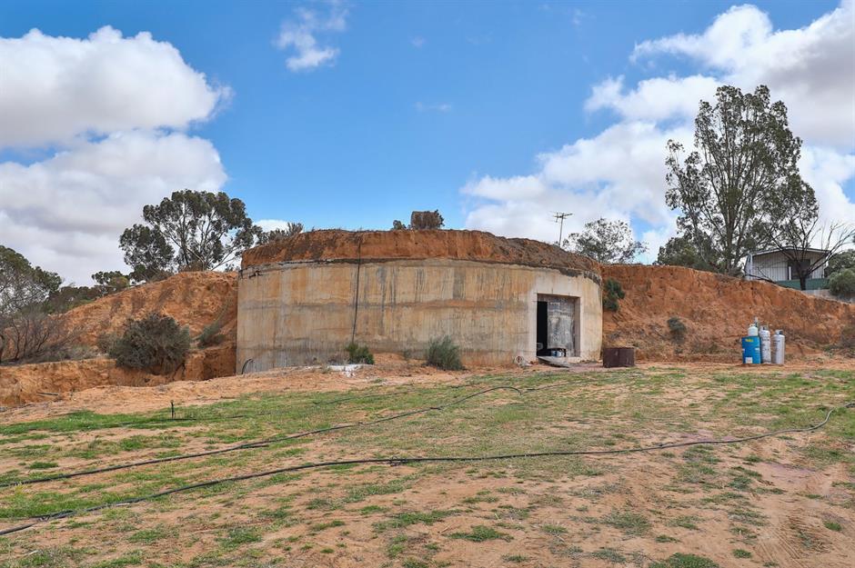 Converted Second World War bunker, Yelta, Victoria