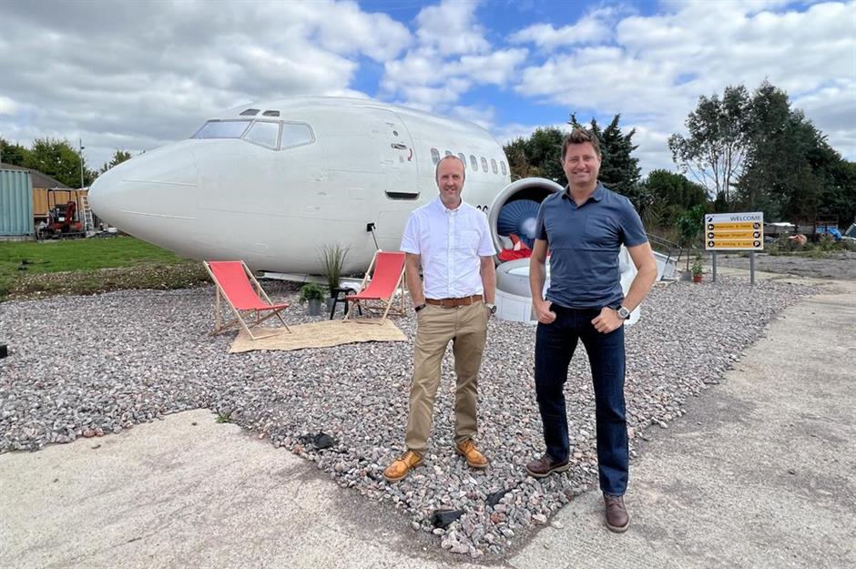 Converted Boeing 737, Hampshire, UK