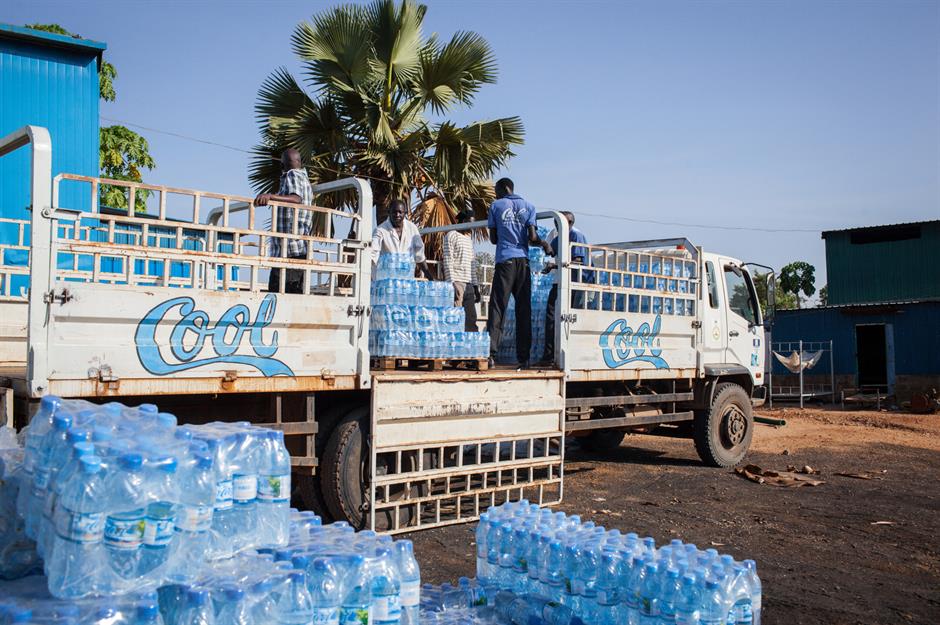 The global bottled water market is worth around $300 billion (£247.2bn)