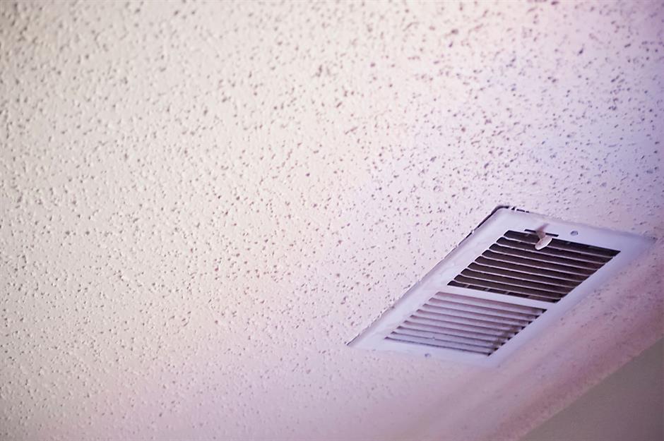 Popcorn ceilings