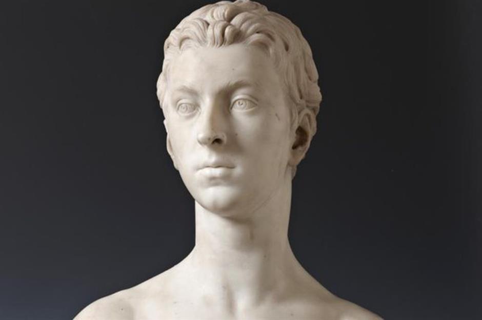 An 18th-century bust propping open a shed: $1.7 million (£1.4m)