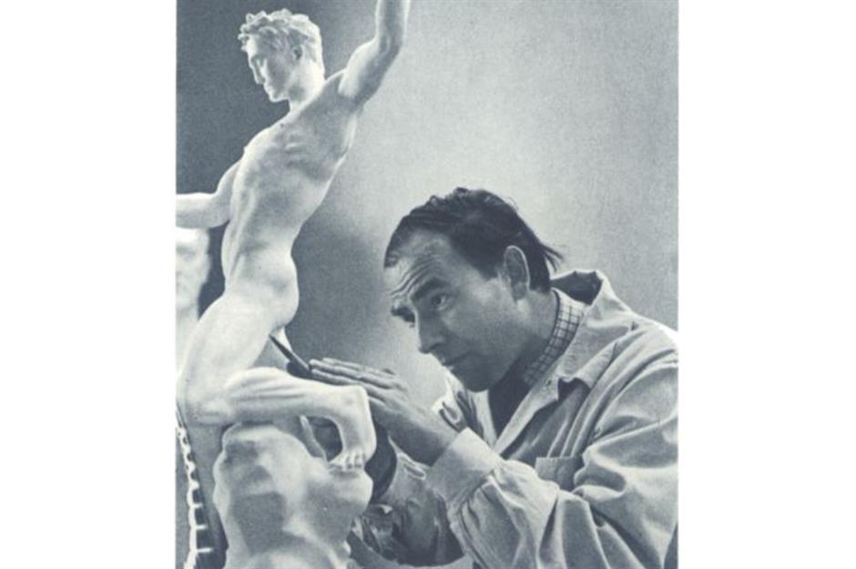 Marble sculptures by the Nazis' official artist