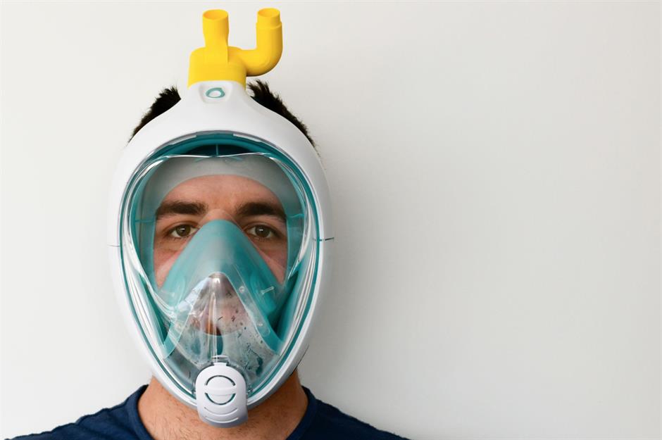 Emergency respiratory mask