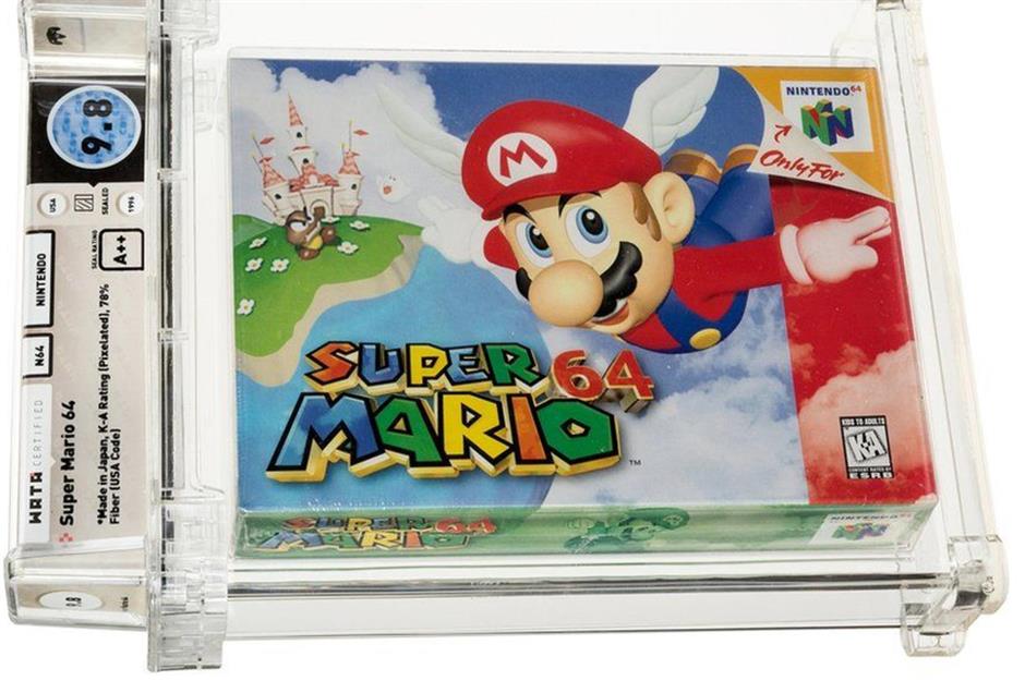Super Mario 64 for NES game: $1.5 million (£1.1m)