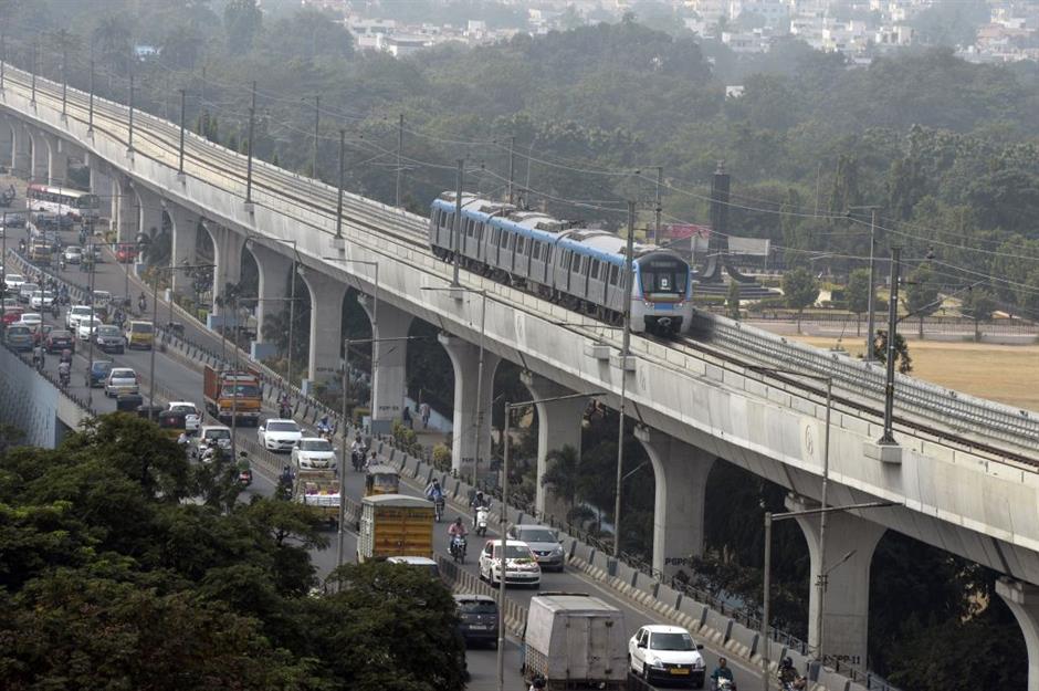Hyderabad Metro Rail, India