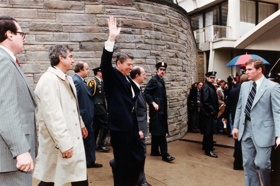 1981: President Reagan shot