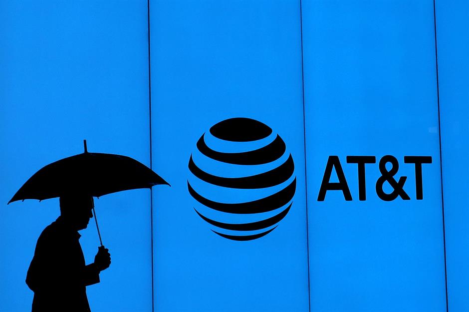 Texas: AT&T, valued at $213.89 billion (£163.7bn)