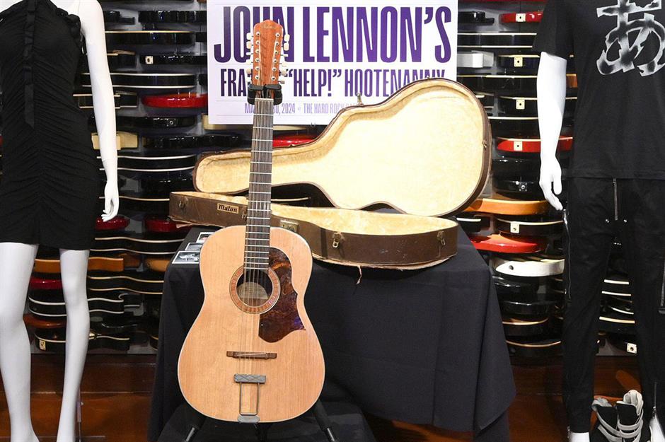 5. John Lennon’s Framus Hootenanny: $2.8 million (£2.2m)