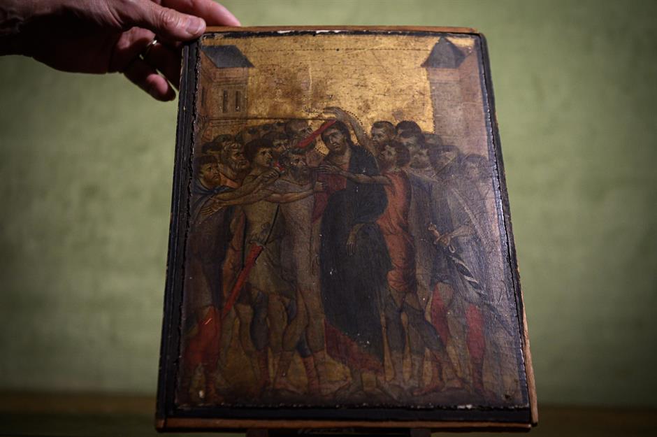 Long-lost Cimabue found hanging in kitchen: $26.5 million (£20.3m)