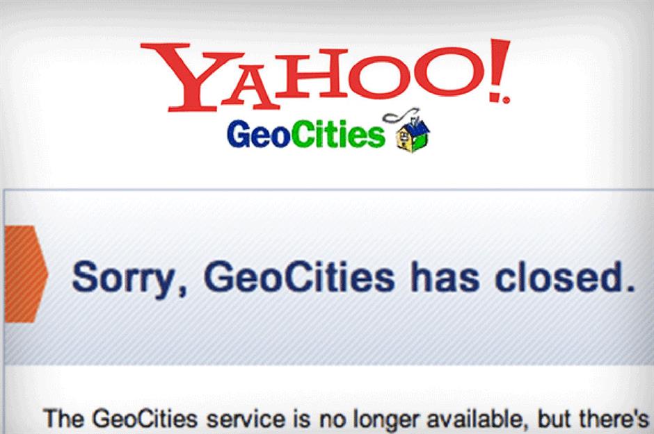 Yahoo & GeoCities in 1999