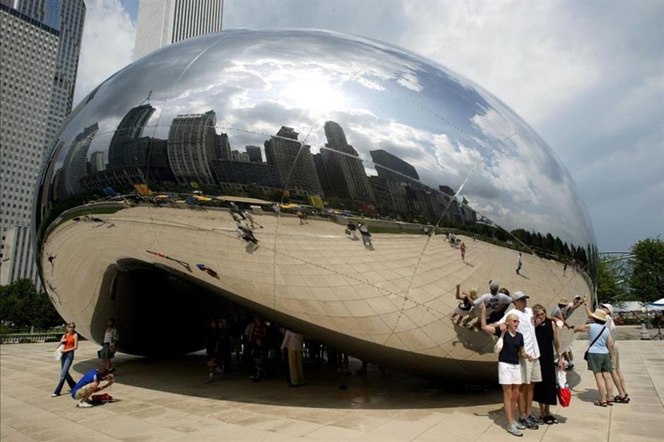 Millennium Park opens in 2004