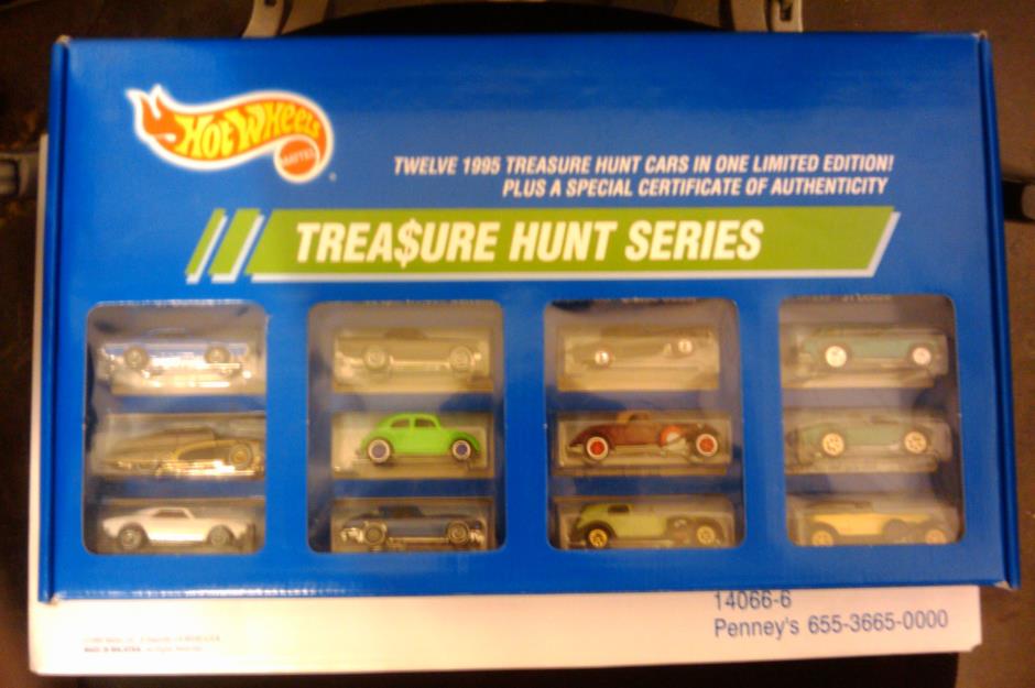 Mattel Hot Wheels Treasure Hunt Series: $1,550 (£1.2k)