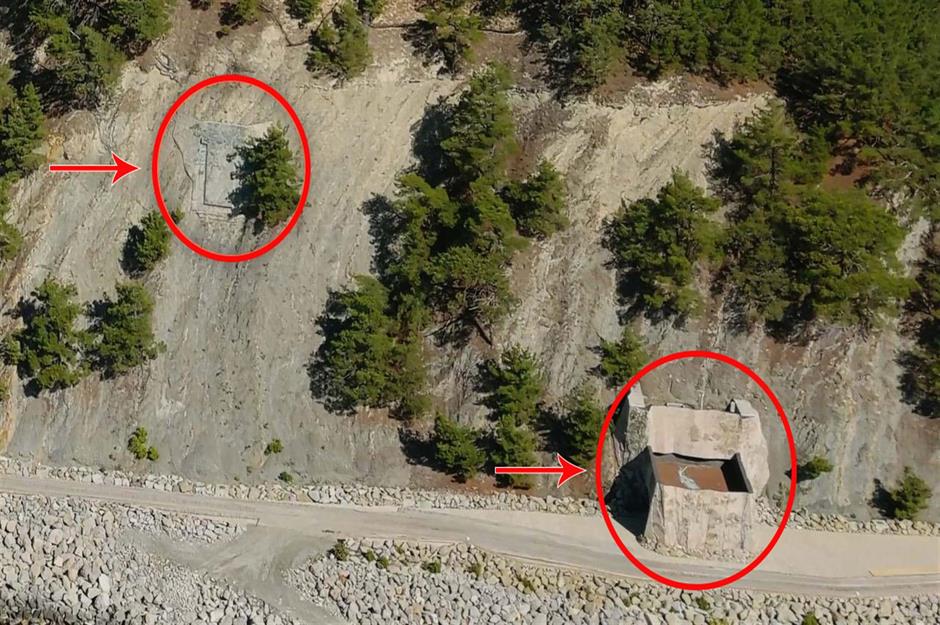 Camouflaged security features
