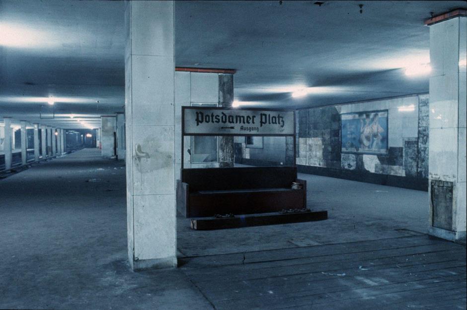 Verlassene Stationen unter Großstädten